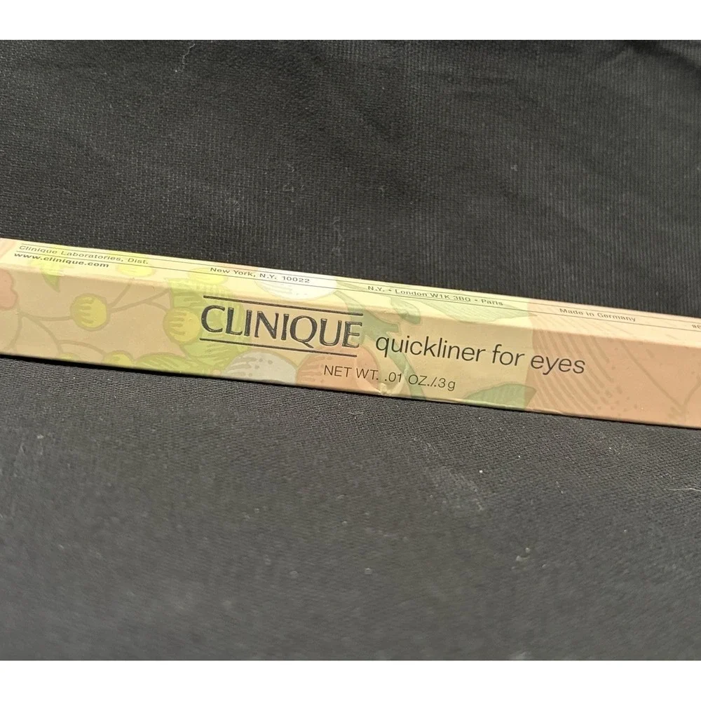 Clinique Quickliner Eyes Eyeliner Pencil Black‎ Brown #11 w/Smudger NIB